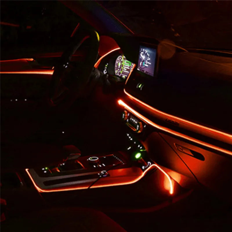 Car Ambient LED Wire Strip