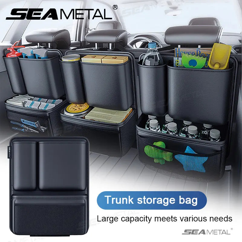 Rugged High-Capacity Trunk Organizer Bag