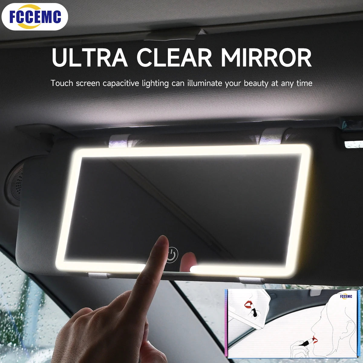 ClearView Car Vanity Mirror