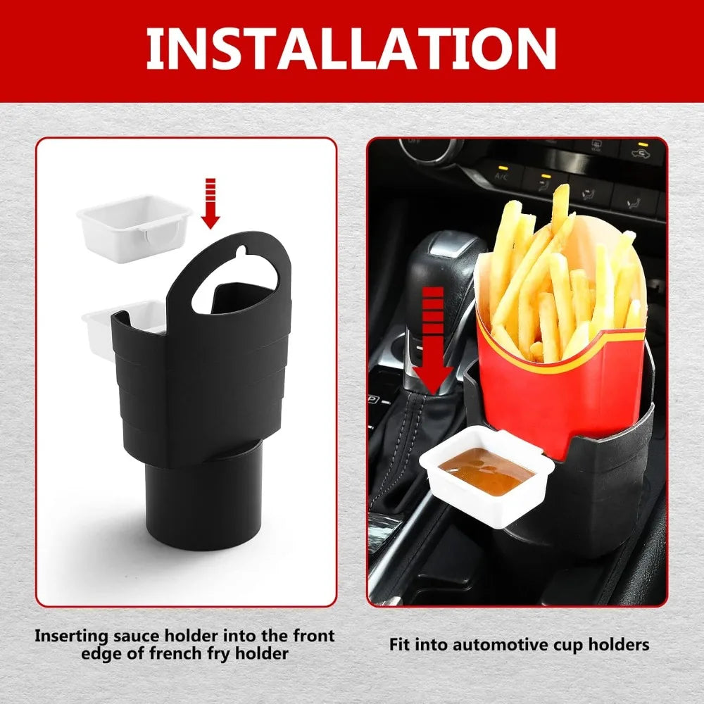 Car Fry & Sauce Cup Organizer